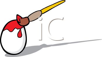 350x197 Paint Easter Egg Clipart