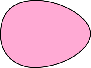 299x225 Pink Egg Clip Art