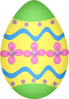 235x338 Easter Png Sky Blue Easter Egg With Flowers And Yellow Bow Png