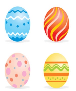 300x359 Free Printable Easter Egg Shapes Hd Easter Images