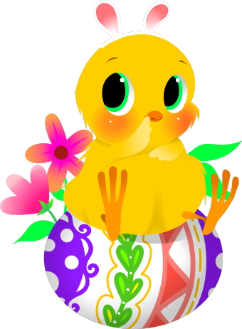 340x462 Easter Chick Clip Art