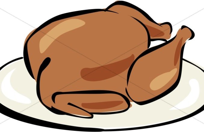 678x438 Turkey Clip Art Free Cooked Turkey Clipart Thanksgiving Clipart