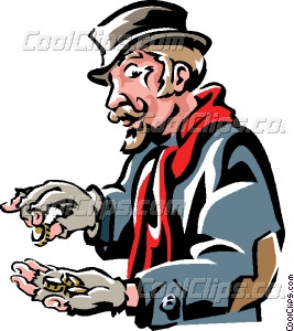 267x300 Scrooge Vector Clip Art