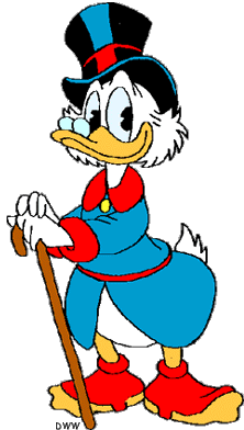 222x392 Scrooge Clip Art Uncle Mcduck Photo Clipart Economics