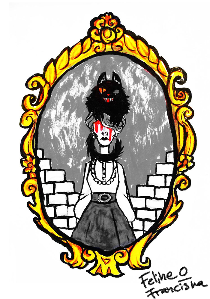 700x993 Edgar Allan Poe The Black Cat, School Assignment By