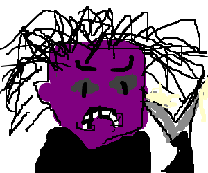 300x250 Edward Scissorhands Is Purple With Rage