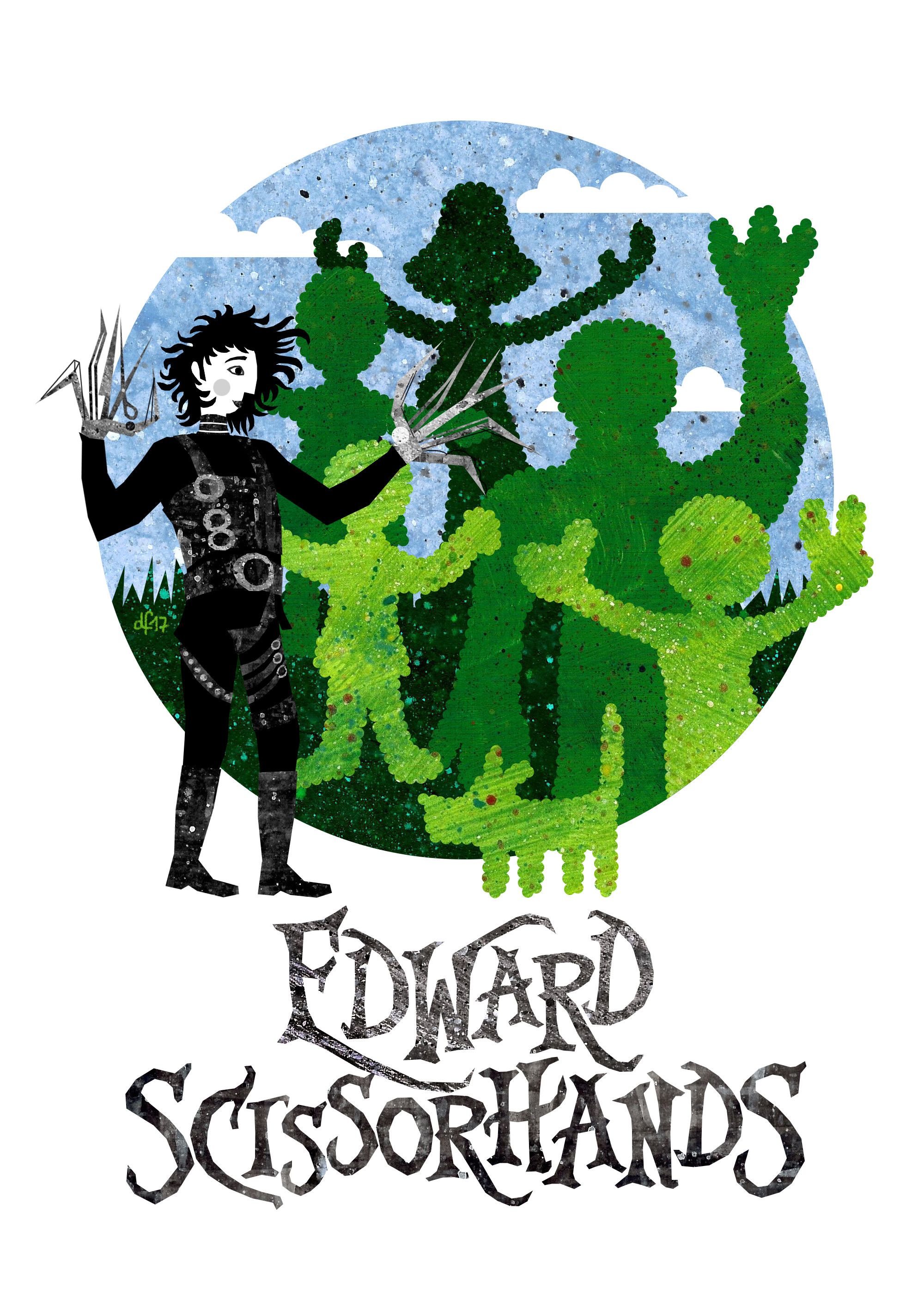 Edward Scissorhands Clipart At Getdrawings 