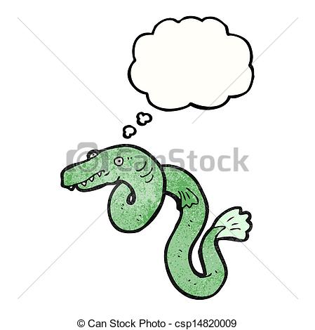 449x470 Cartoon Eel Vector Clipart
