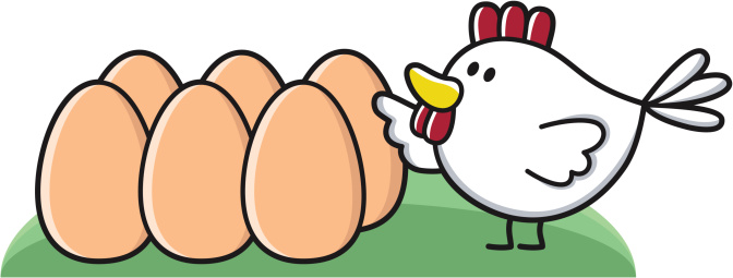 672x255 Egg Clipart Six
