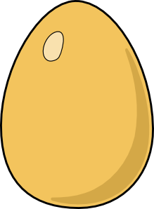 219x298 Brown Egg Clip Art