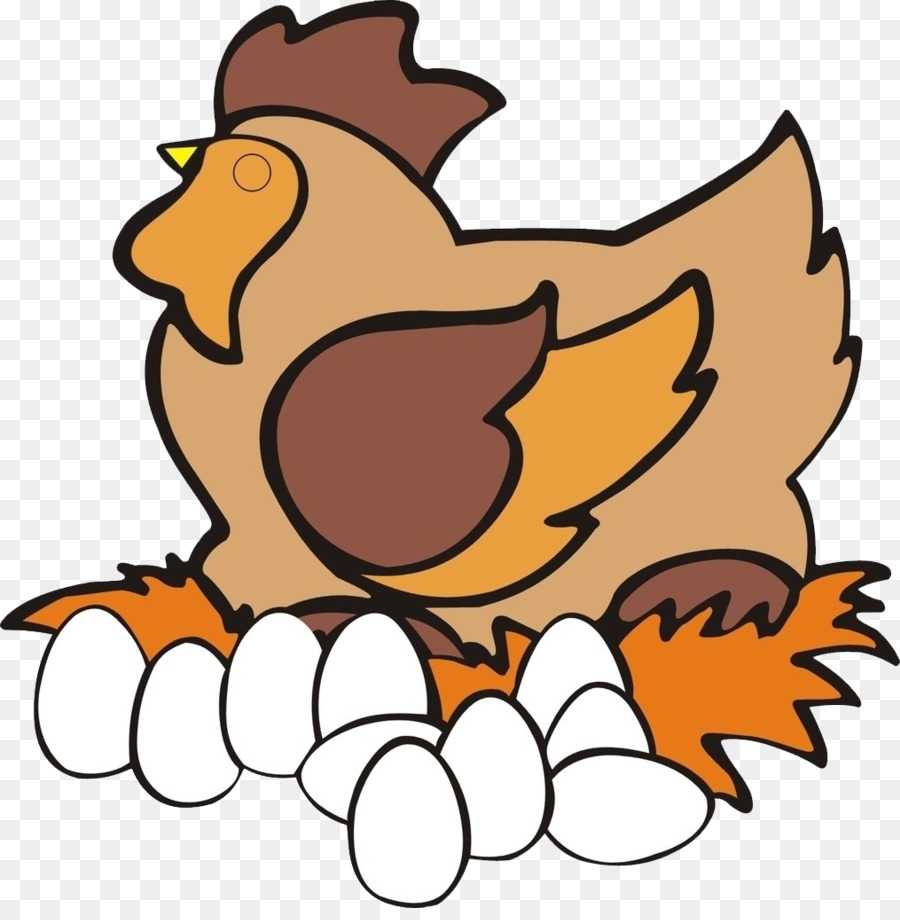 900x920 Chicken Cartoon Clip Art