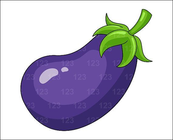 570x462 Vegetable Eggplant Single Digital Clip Art 1 Png By 123clipart