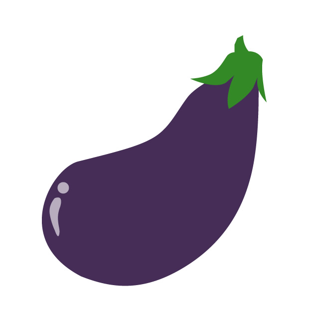 640x640 Eggplant Clip Art Free Material Illustration Download