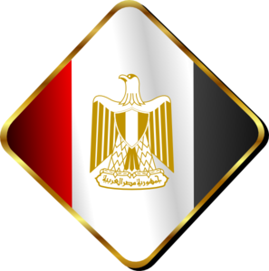 297x300 Egypt Flag Pin Clip Art