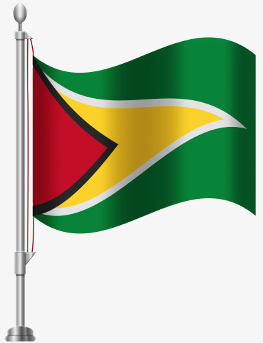 384x500 Guyana Flag Buckle Clip Free, Guyana, Flag, Banner Png Image