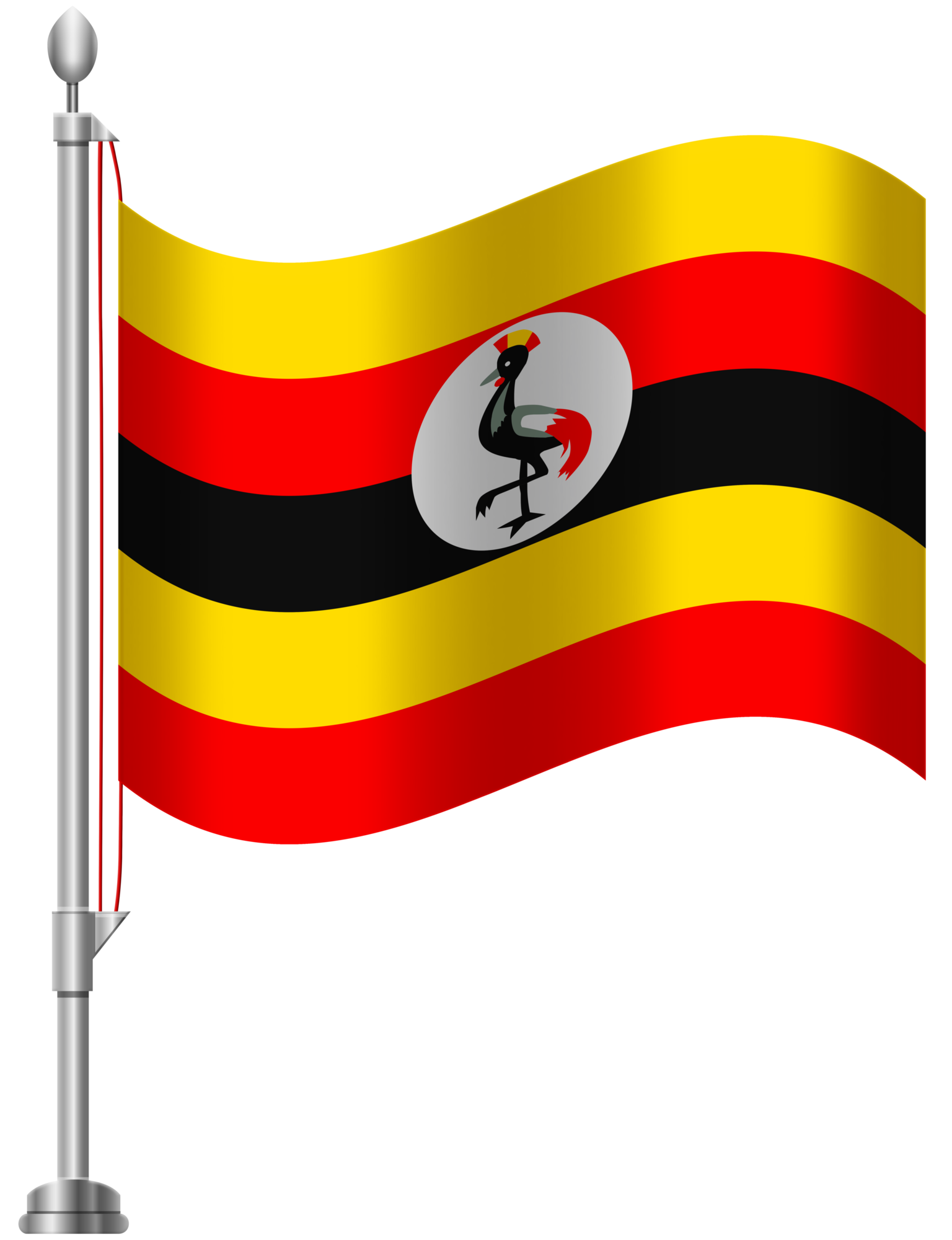 1536x2000 Uganda Flag Png Clip Art