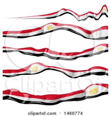450x470 Clipart Of Egyptian Flag Banners