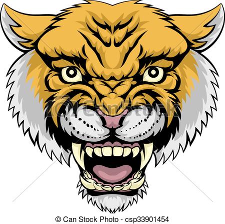 450x447 Mountain Cat Clipart Vector And Illustration. 1,105 Mountain Cat