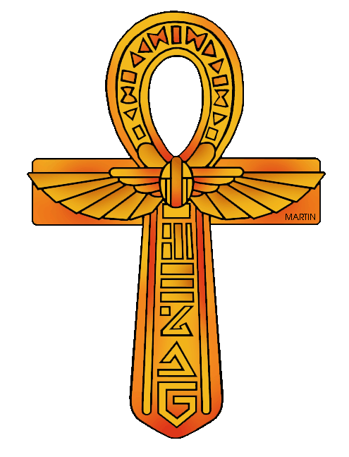 495x648 Religion Clip Art By Phillip Martin, Egyptian Cross