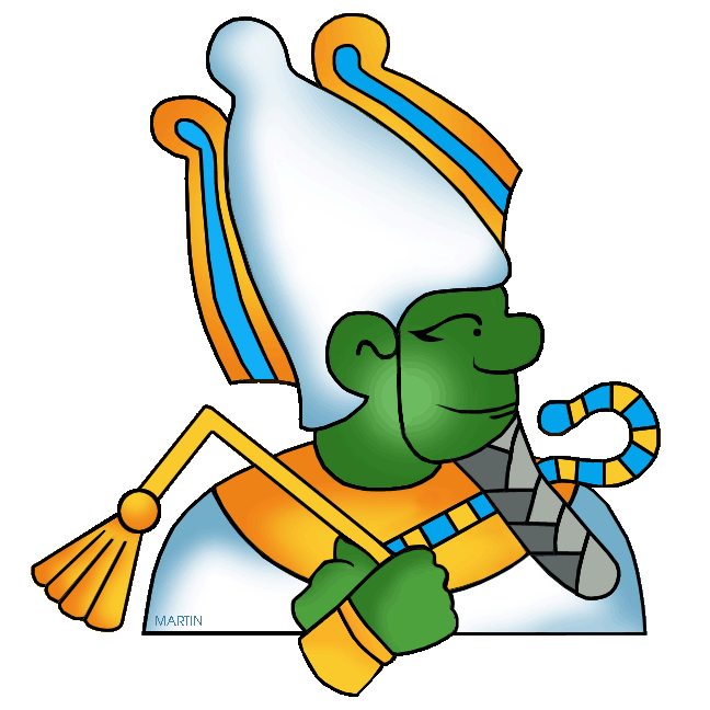 648x648 Ancient Egypt Clip Art By Phillip Martin, Osiris