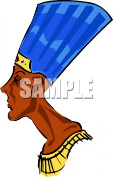 224x350 Queen Nefertiti Clip Art Clipart Panda