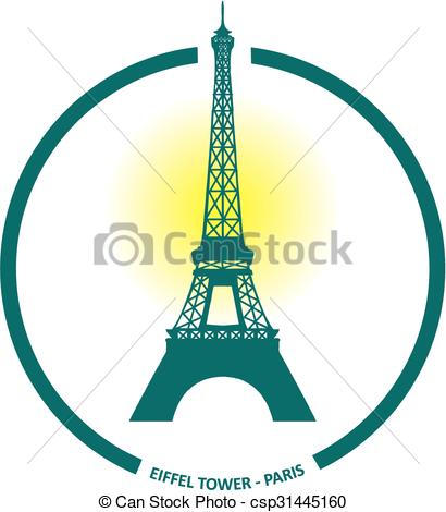 410x470 Eiffel Tower Clip Art Vector