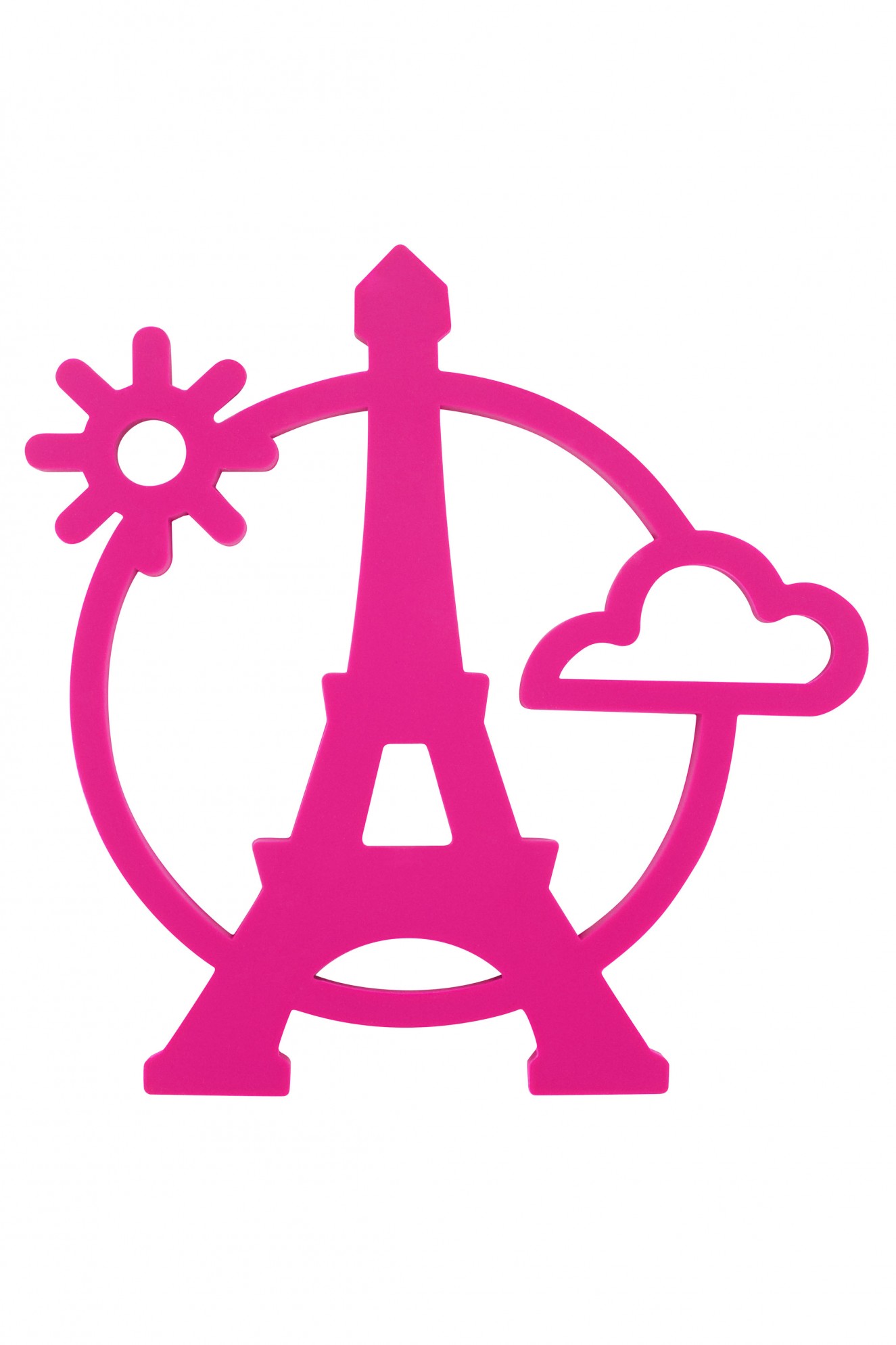 1325x1988 Pink Eiffel Tower Clipart