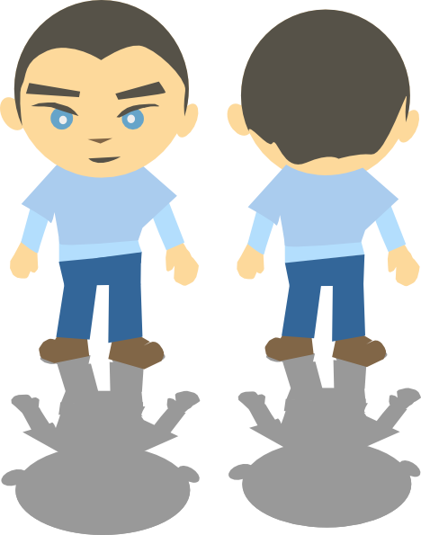 468x595 White Boy Clip Art Free Vector 4vector