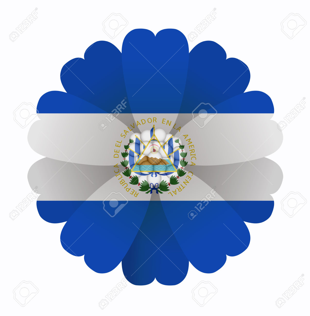 1276x1300 El Salvador Flag Clipart Collection