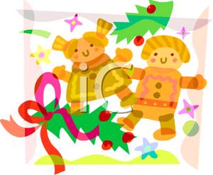 300x247 Two Elaborate Gingerbread Men