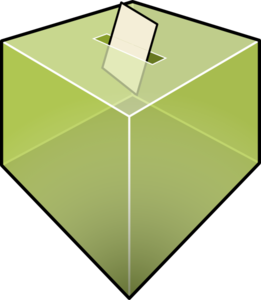 261x300 Election Box Clip Art