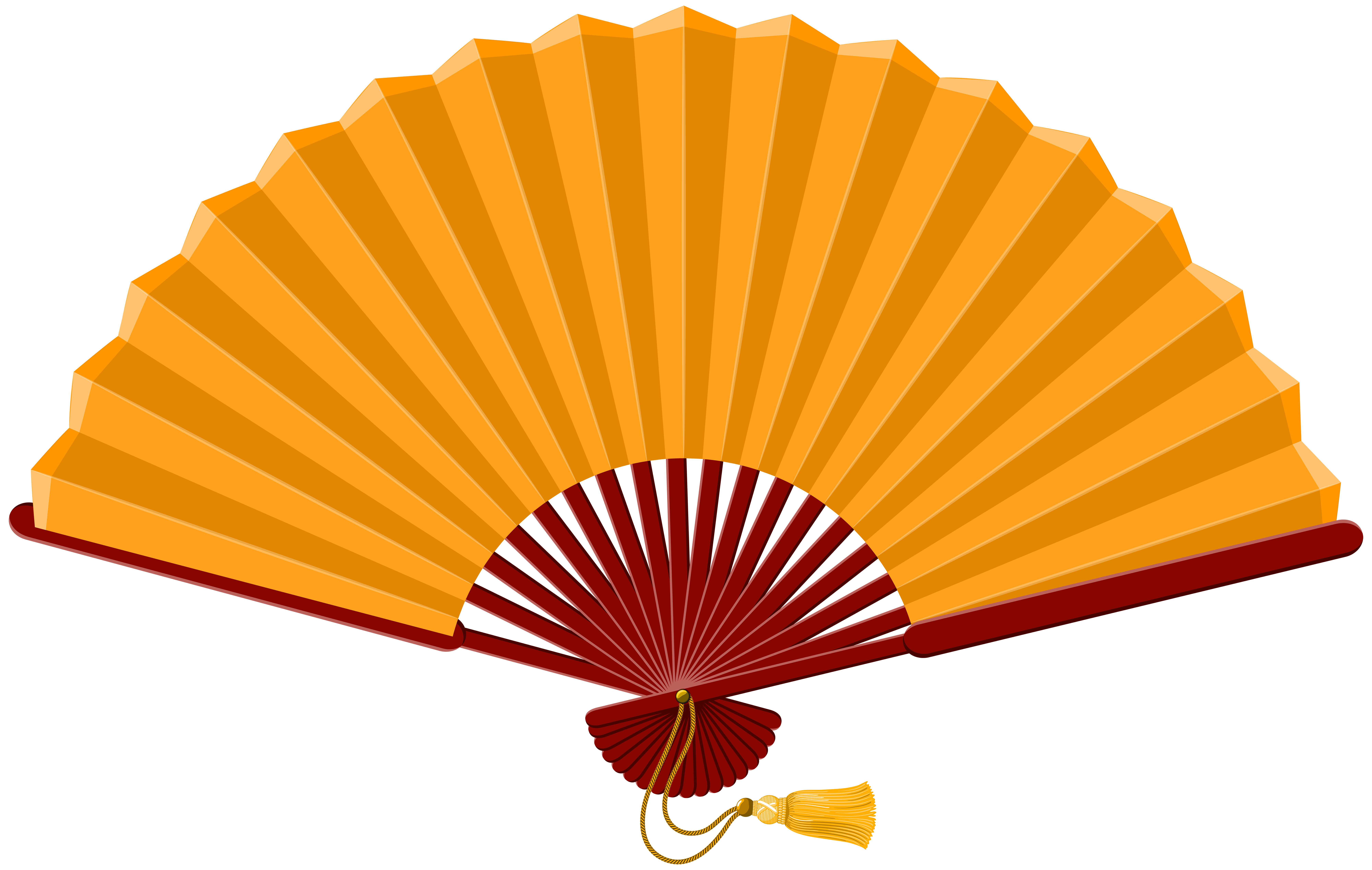 8000x5072 Chinese Fan Clip Art Web Clipart Clipartandscrap