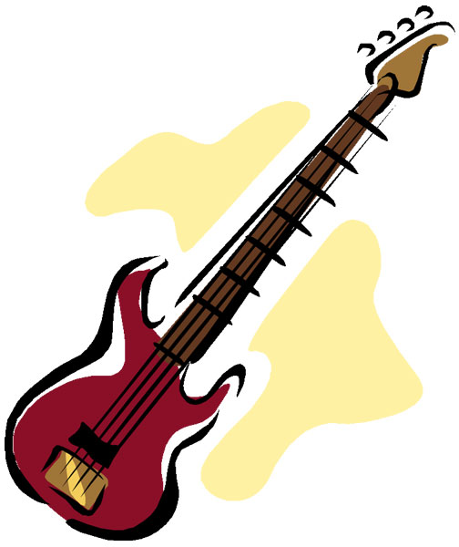 504x600 Bass Guitar Clip Art Clipart Panda