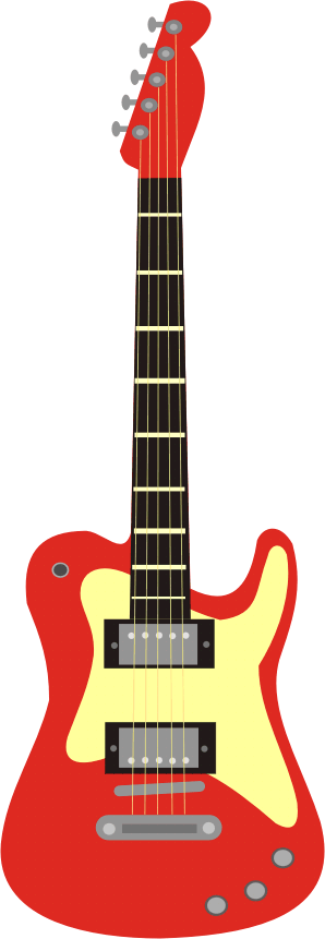298x861 Electric Guitar Clip Art Clipart Panda