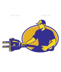 236x280 Electrician Logo Stock Vectors Amp Vector Clip Art Shutterstock