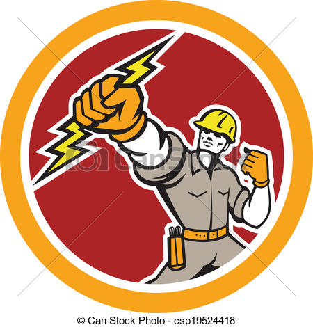 450x470 Electrician Logos Clipart