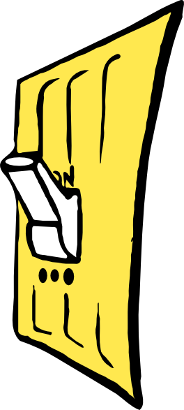 264x587 Electric Switch Clip Art Free Vector 4vector