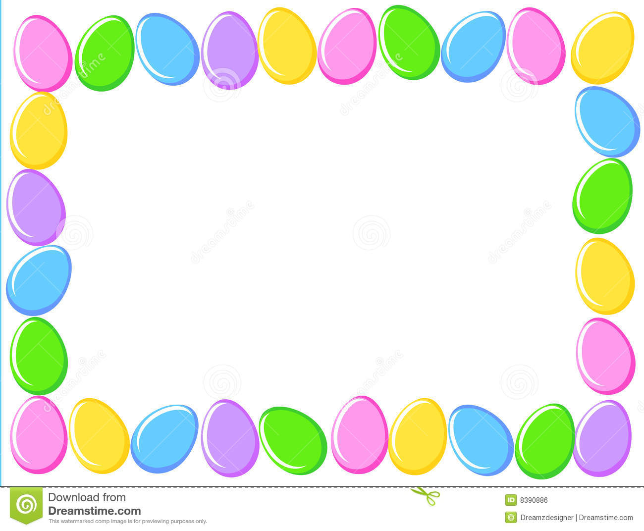 1300x1072 Free Clipart Easter Borders