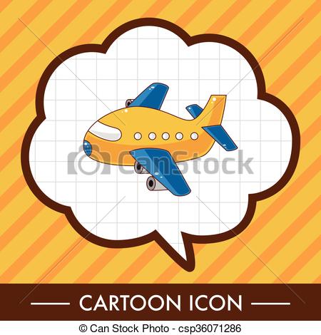 450x470 Transportation Airplane Theme Elements Vector