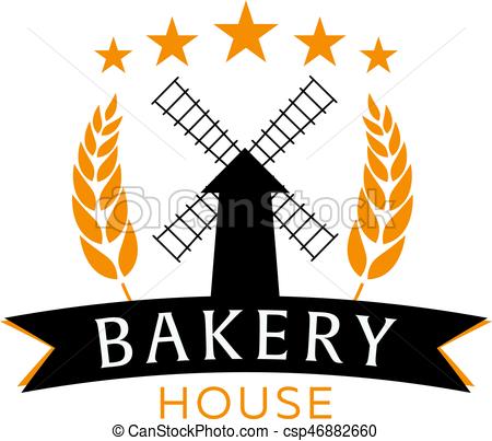 450x403 Bakery Shop Emblem, Labels, Logo And Design Elements. Fresh
