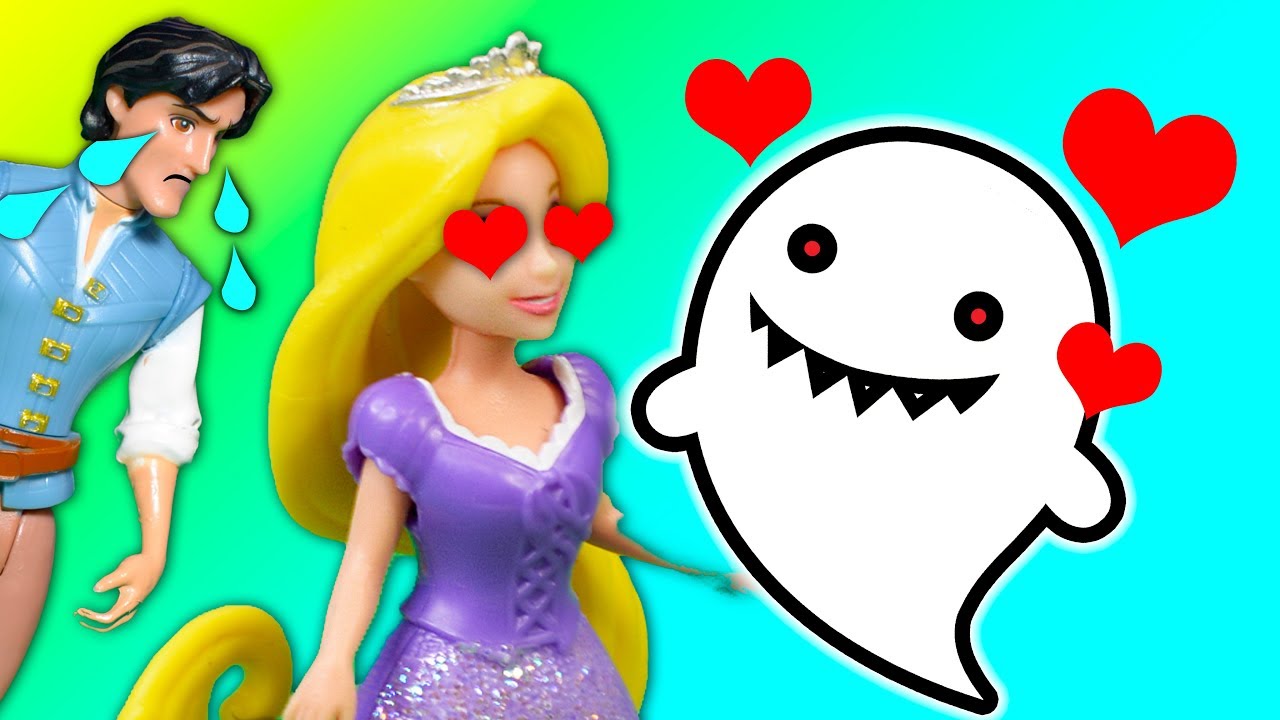 1280x720 Tangled's Rapunzel And Silly Ghost Go To Elena's Halloween Party