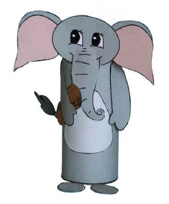 331x400 Elephant Toilet Paper Roll Craft
