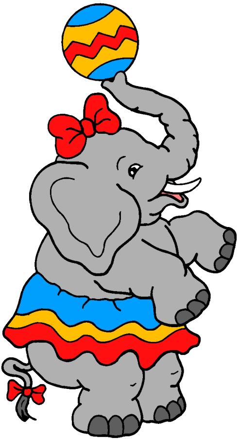 490x903 Elephant Clipart Carnival