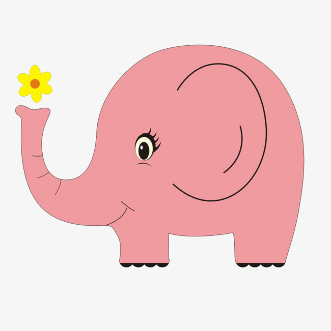 650x651 Pink Elephant, Pink, Elephant, Big Ear Png Image And Clipart