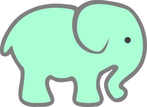 Elephant Face Clipart