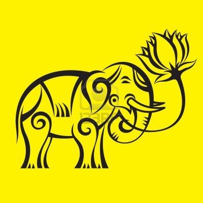 400x400 Cosy Indian Elephant Clip Art Clipart Food Black And White Wedding