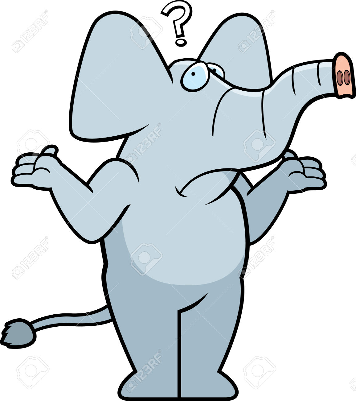 1155x1300 Forgetful Elephant Clipart