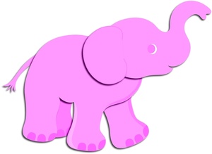 300x219 Elephant Silhouette Clip Art Clipart Panda
