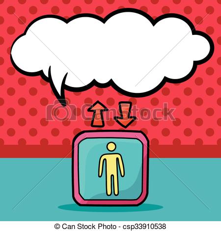 450x470 Elevator Doodle Vectors