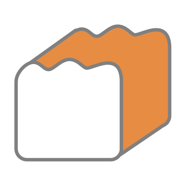 640x640 Plain Bread Free Icon Material Illustration Clip Art